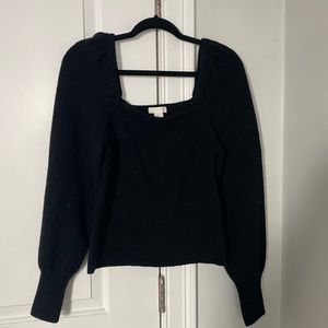 H&M puff sleeve sweater
